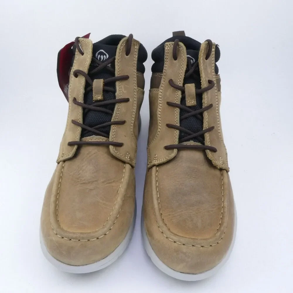 WOLVERINE Men's US Size 10 Karlin Moc Toe Mid Fashion Boot Leather NWOB